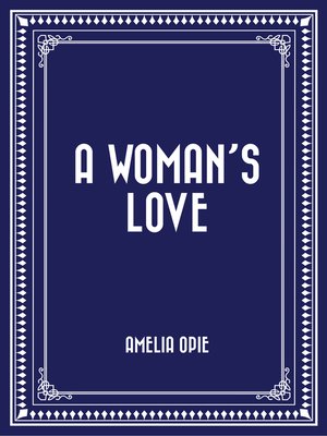 cover image of A Woman's Love